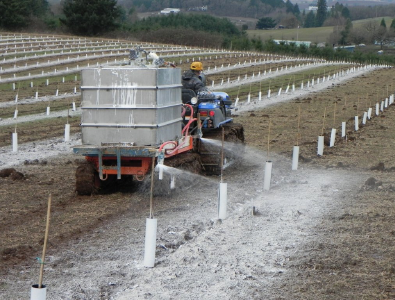 Custom Field Application of Liquid Lime